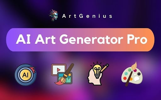AI Art Generator Pro(Free) - ArtGenius - Free AI art generator powered by Midjourney and other AI models. homepage screenshot