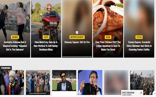 Safenet Browsing Experience - Detects and blurs profane images on webpages locally, ensuring user privacy. homepage screenshot