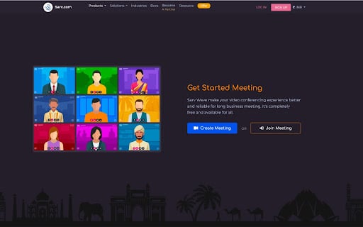 Sarv NC Lite - Sarv NS removes background noise for clearer calls. homepage screenshot
