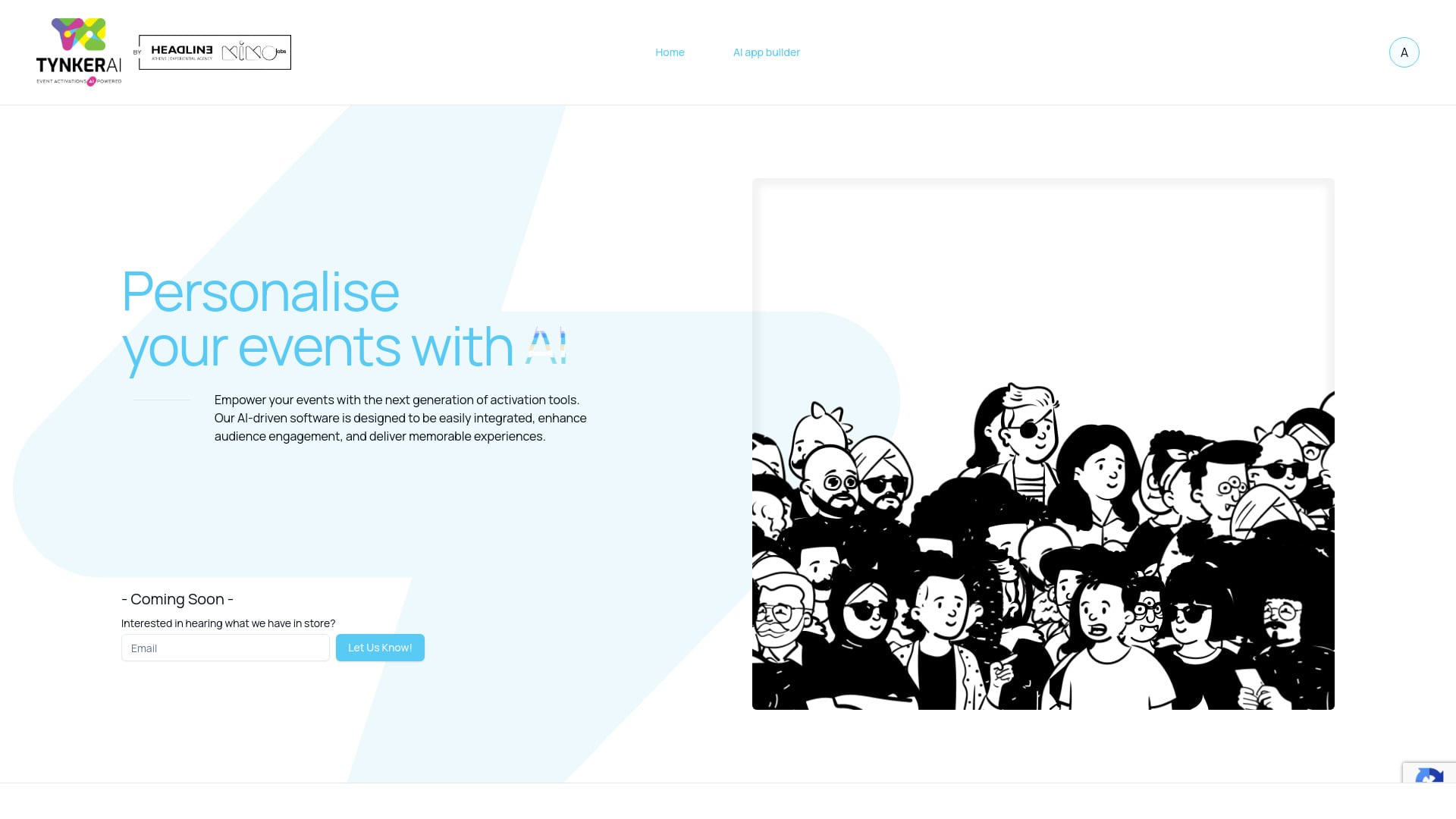 Tynker AI - Tynker AI offers AI-centric gamified activations for events, brands, and marketing. homepage screenshot