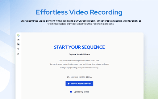 AdoptSequence Video Capture - AI-powered multilingual video communication platform for global teams. homepage screenshot